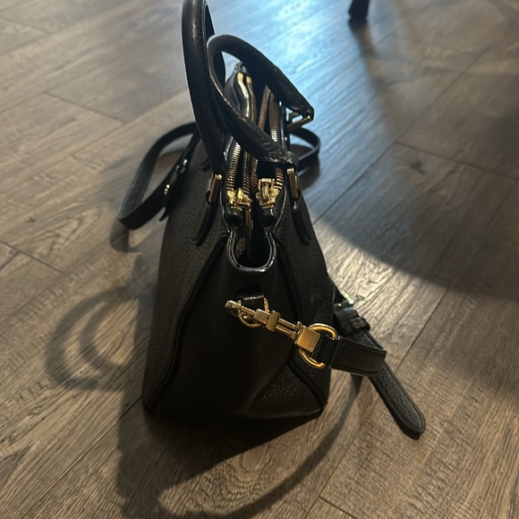 Tory Burch Robinson Pebbled Square Tote/crossbody - Picture 3 of 16